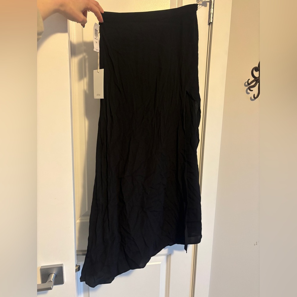 Wilfred Black Maxi Skirt
